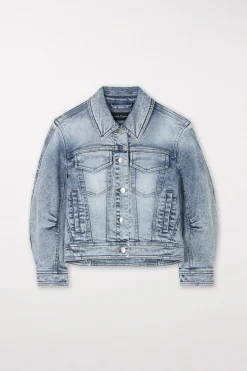 Sale LUISA CERANO Denimjacke Im Used-Look blue denim
