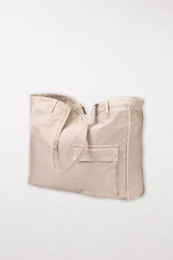 Sale LUISA CERANO Denim-Shopper cashew