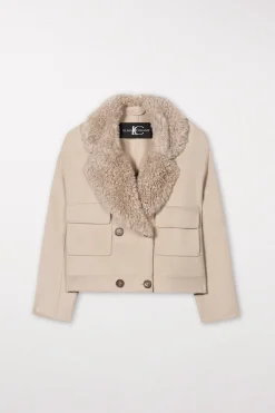 LUISA CERANO Doubelface-Cabanjacke