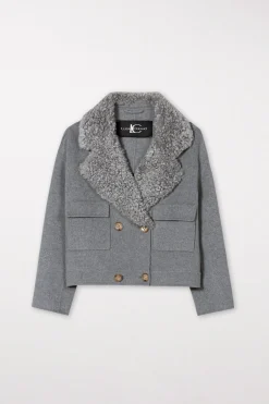 LUISA CERANO Doubelface-Cabanjacke