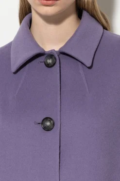 LUISA CERANO Doubleface-Mantel mauve