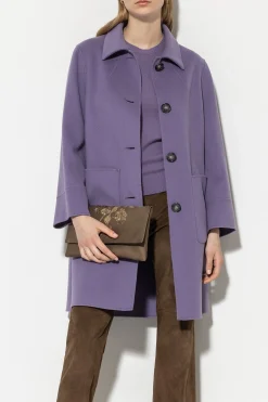 LUISA CERANO Doubleface-Mantel mauve