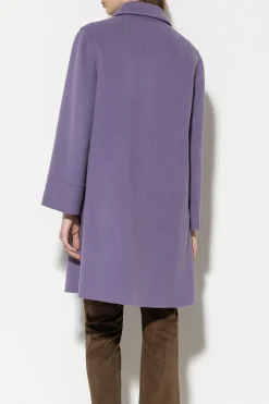 LUISA CERANO Doubleface-Mantel mauve