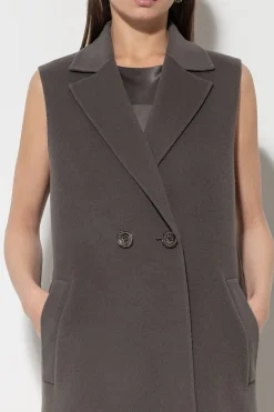 Hot LUISA CERANO Doubleface-Mantelweste