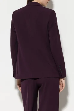 LUISA CERANO Ein-Knopf-Blazer burgundy