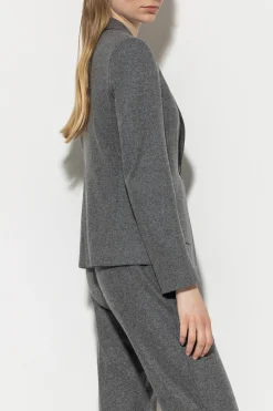 Hot LUISA CERANO Flanell-Blazer dark grey melange