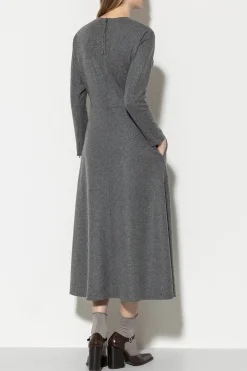 Best LUISA CERANO Flanell-Kleid dark grey melange