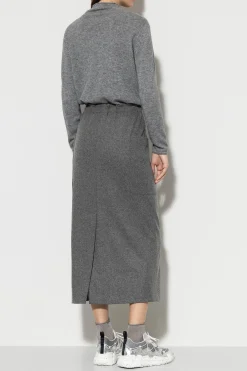 Best LUISA CERANO Flanell-Rock dark grey melange