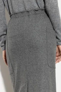 Best LUISA CERANO Flanell-Rock dark grey melange