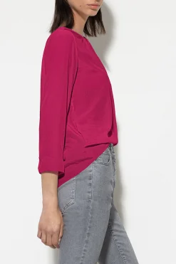 New LUISA CERANO Fließendes Blusenshirt