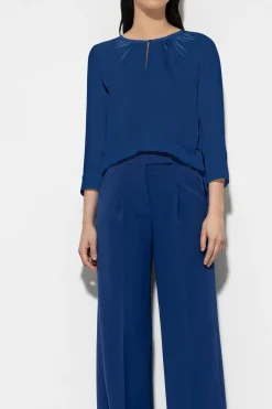 New LUISA CERANO Fließendes Blusenshirt
