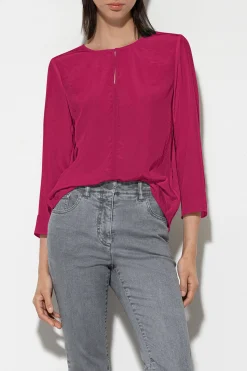 New LUISA CERANO Fließendes Blusenshirt