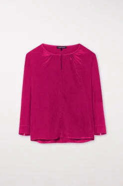 New LUISA CERANO Fließendes Blusenshirt