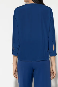 New LUISA CERANO Fließendes Blusenshirt