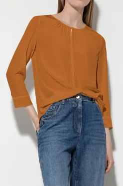 New LUISA CERANO Fließendes Blusenshirt