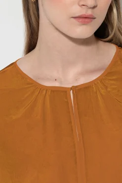 New LUISA CERANO Fließendes Blusenshirt