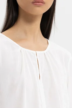 New LUISA CERANO Fließendes Blusenshirt white