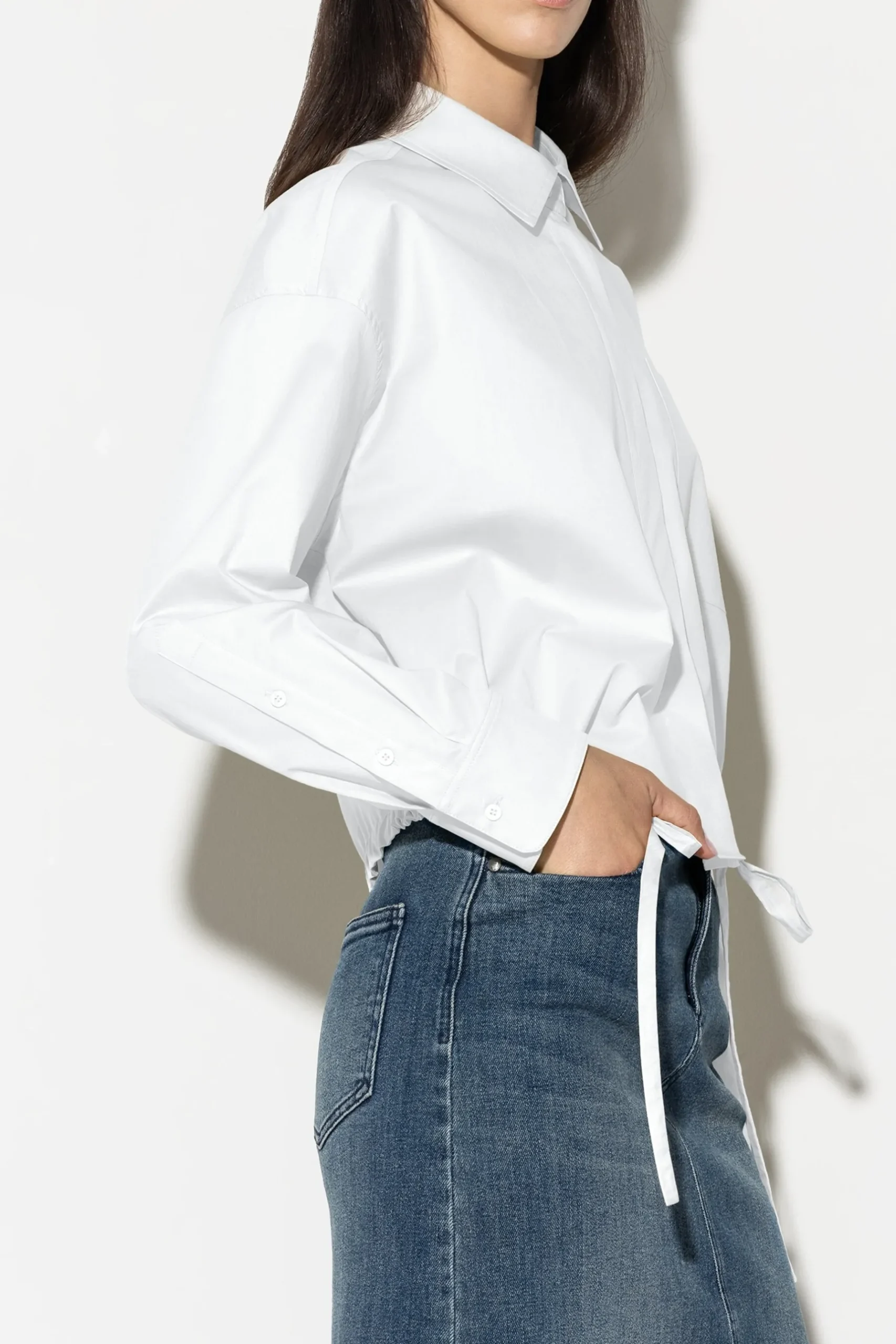 Discount LUISA CERANO Gabardine-Blousonbluse