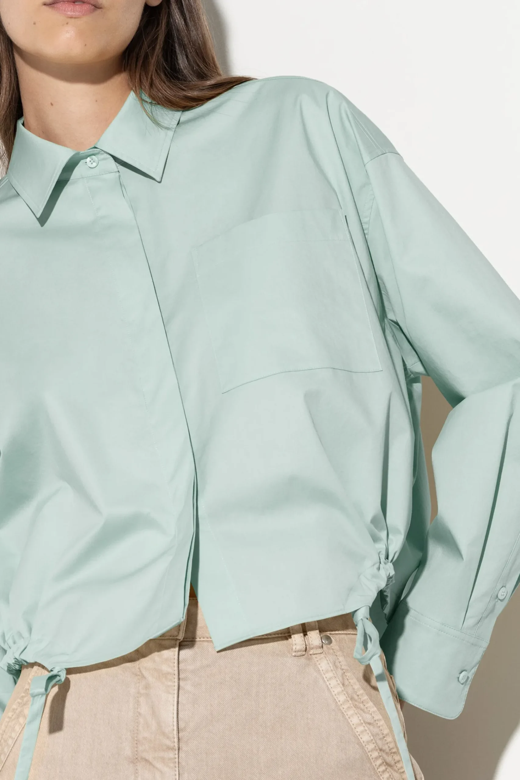 Discount LUISA CERANO Gabardine-Blousonbluse