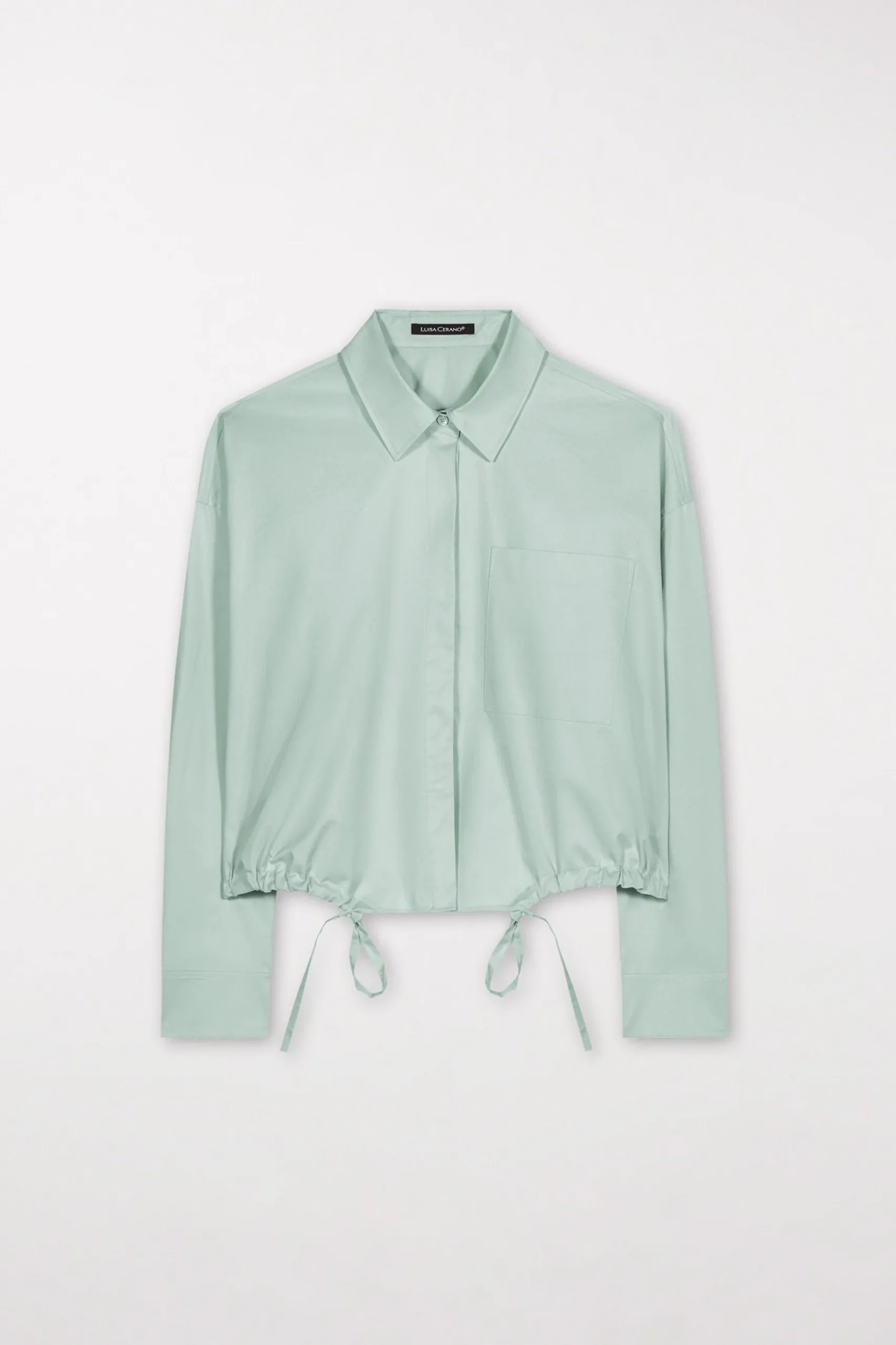 Discount LUISA CERANO Gabardine-Blousonbluse