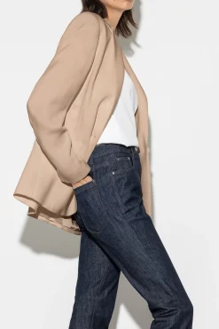 Online LUISA CERANO Gabardine-Einknopf-Blazer