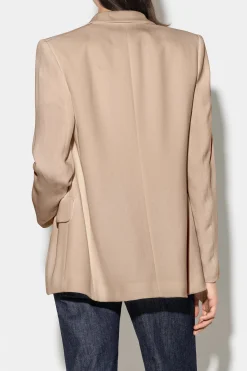 Online LUISA CERANO Gabardine-Einknopf-Blazer