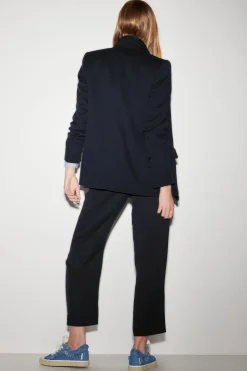 Online LUISA CERANO Gabardine-Einknopf-Blazer