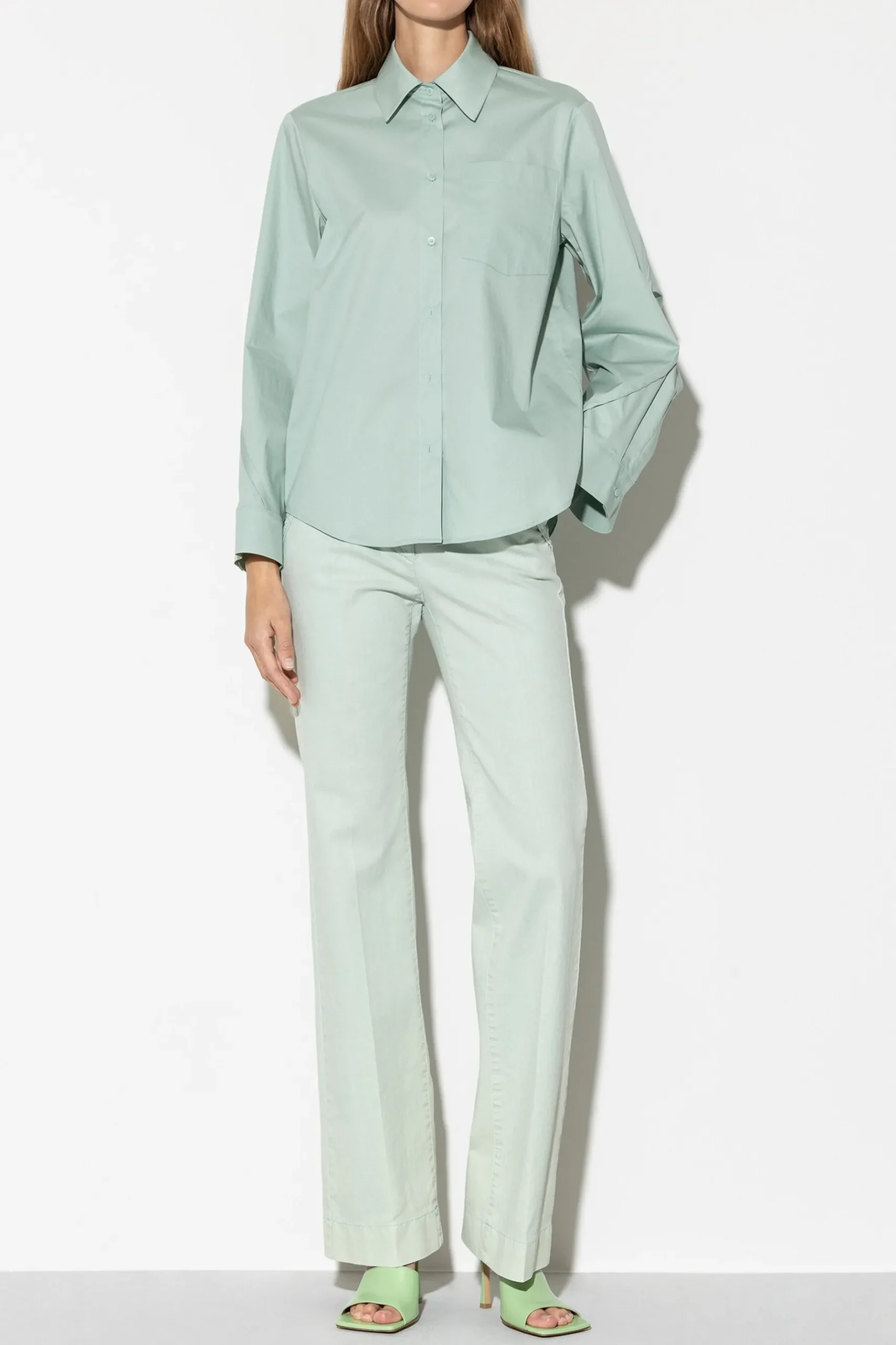 Hot LUISA CERANO Gabardine-Hemdbluse