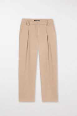LUISA CERANO Gabardine-Tapered-Pants