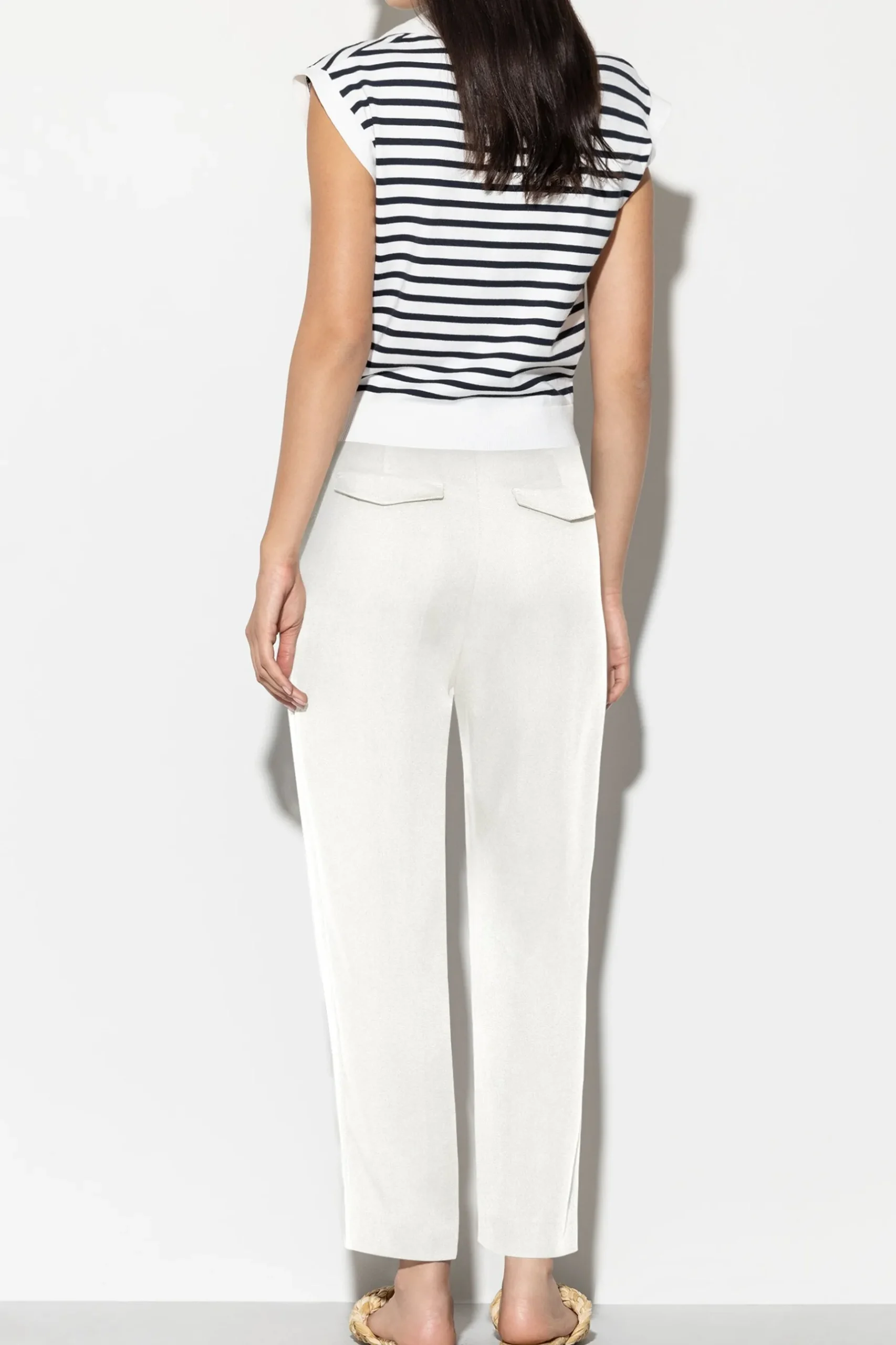 LUISA CERANO Gabardine-Tapered-Pants