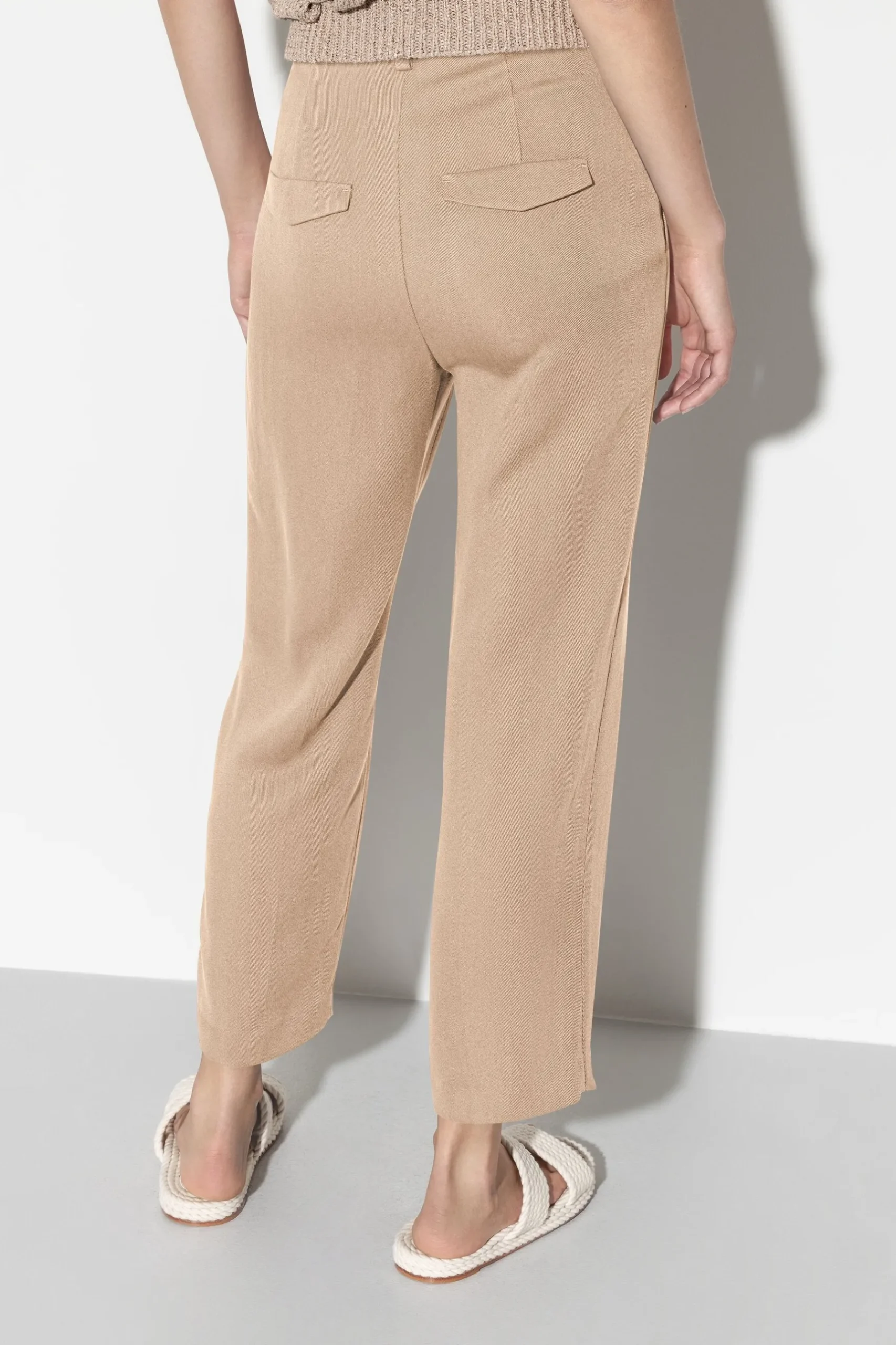 LUISA CERANO Gabardine-Tapered-Pants