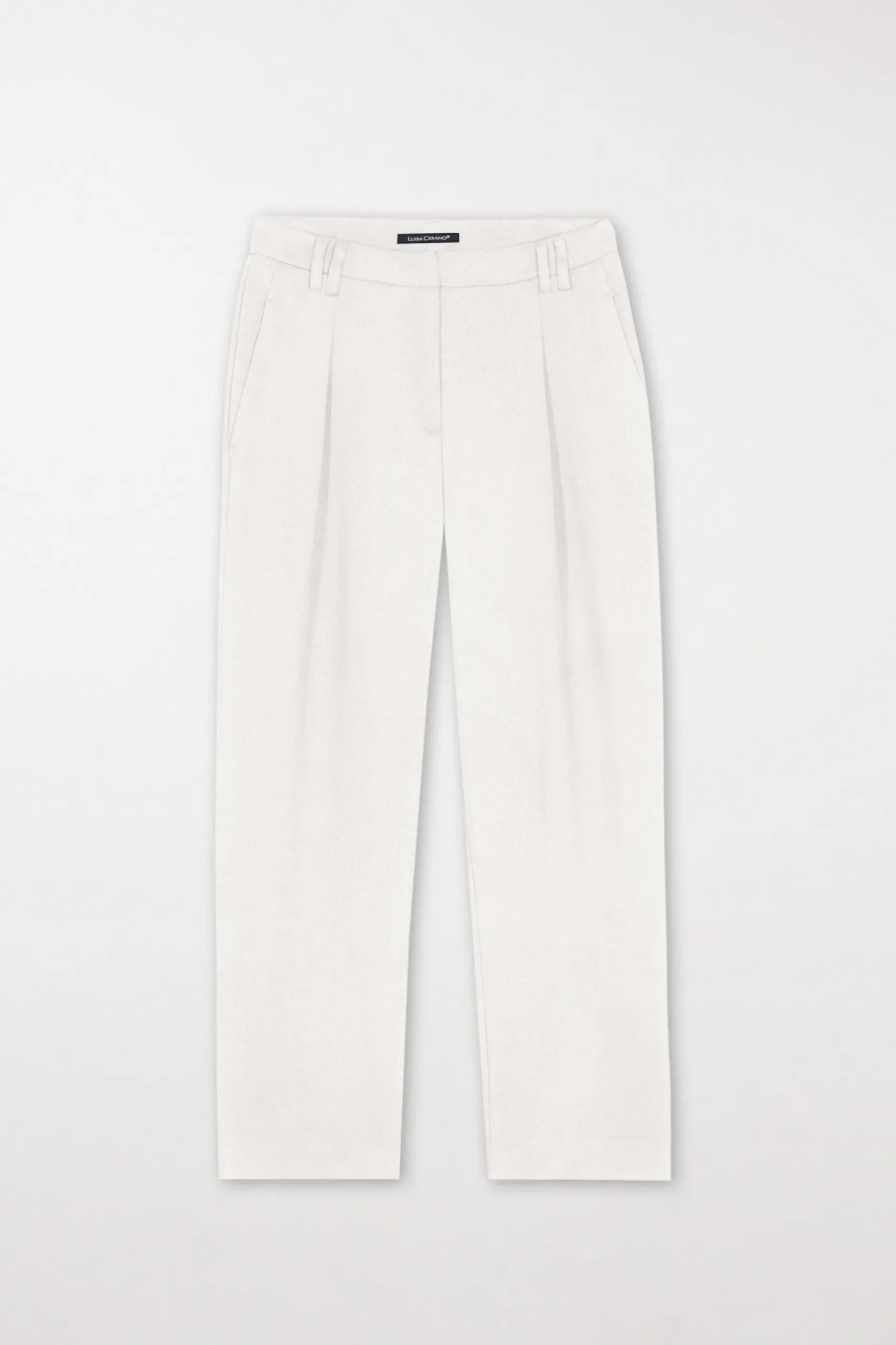 LUISA CERANO Gabardine-Tapered-Pants