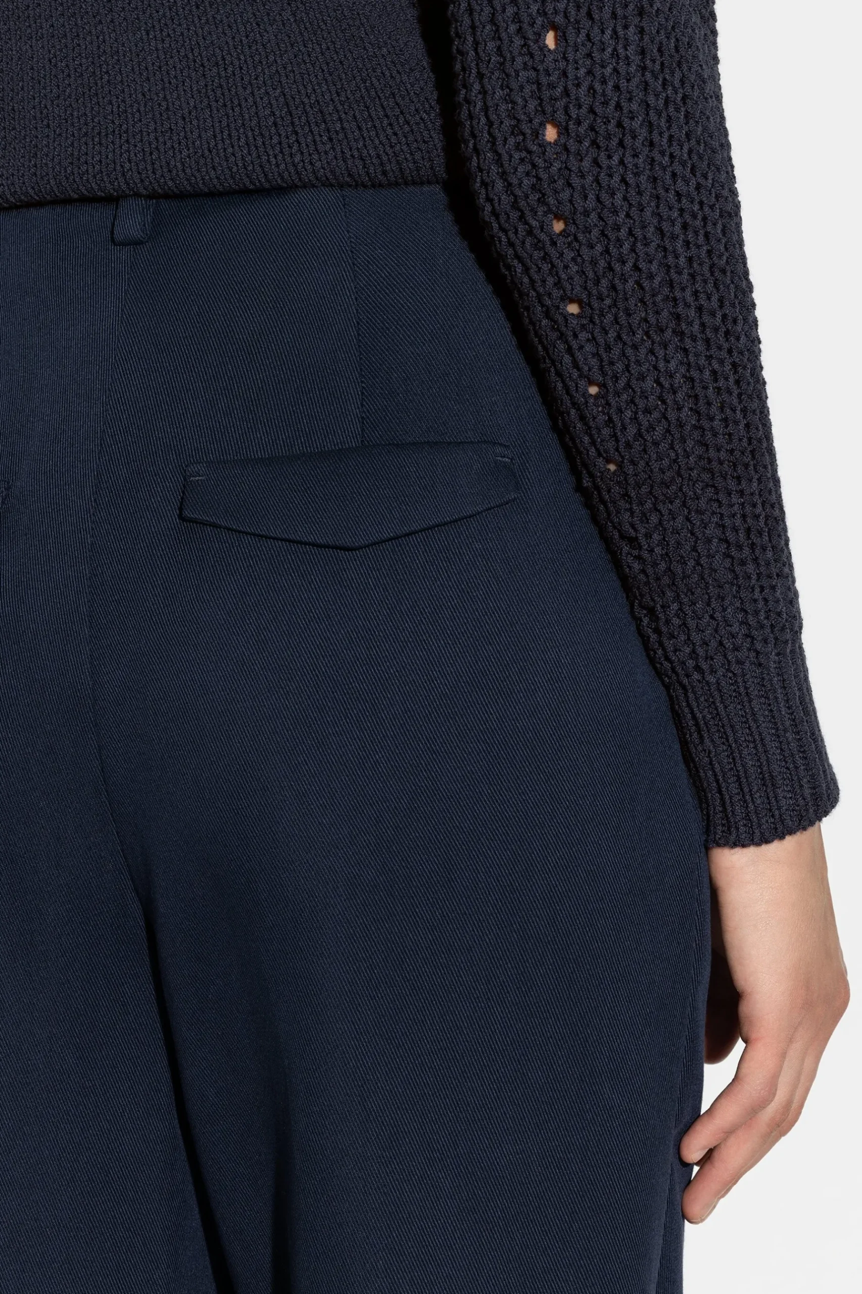 LUISA CERANO Gabardine-Tapered-Pants