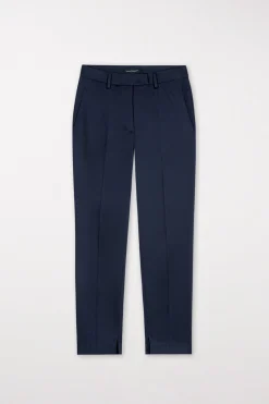 Online LUISA CERANO Gabardine-Tapered-Pants dark navy