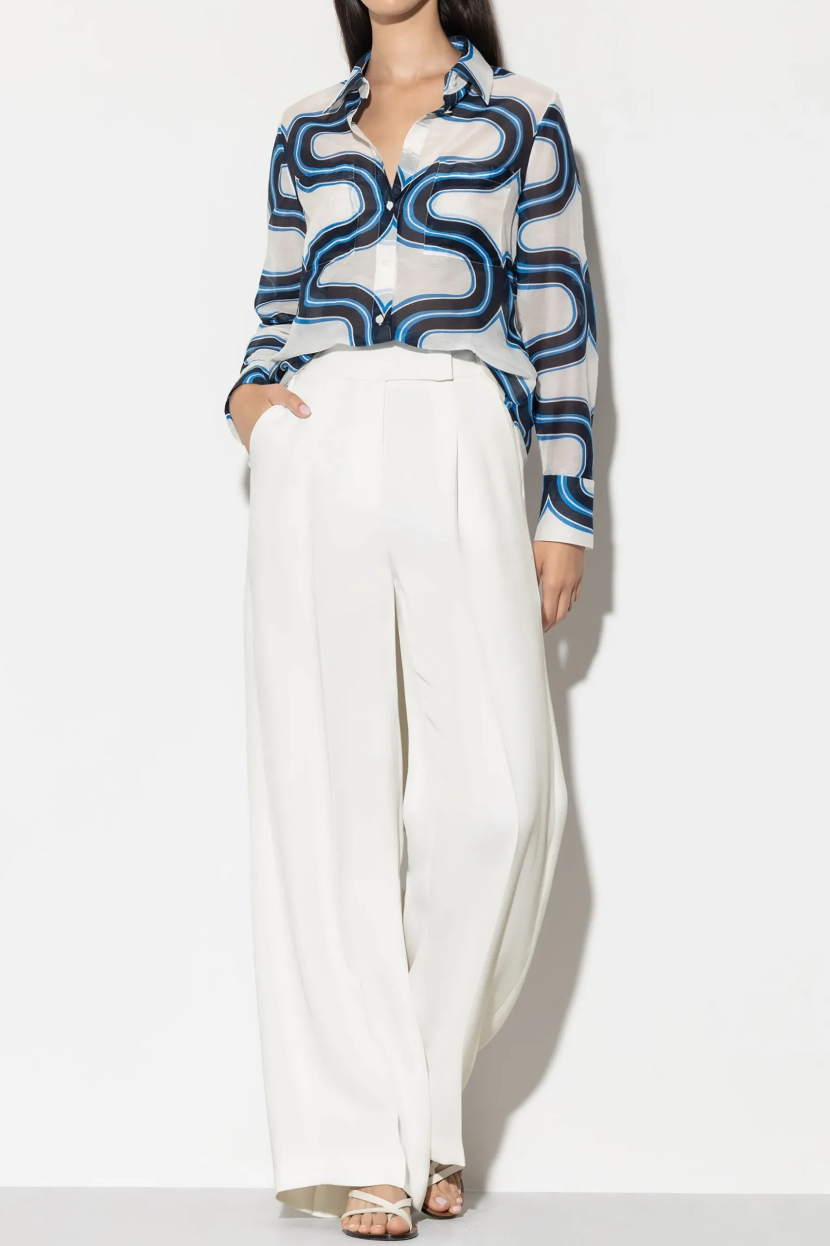 Best LUISA CERANO Gabardine-Wideleg-Pants
