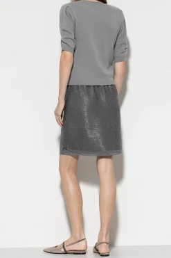 Best LUISA CERANO Glitzer-Stiftrock multi