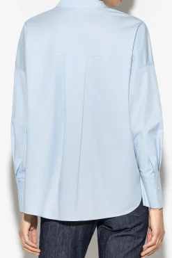 Online LUISA CERANO Hemdbluse Aus Gabardinestretch