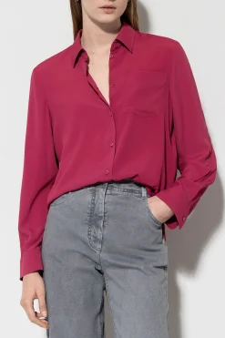 Discount LUISA CERANO Hemdbluse Aus Seiden-Mix