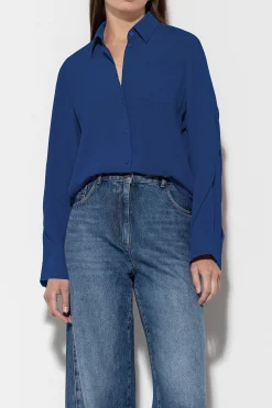 Discount LUISA CERANO Hemdbluse Aus Seiden-Mix
