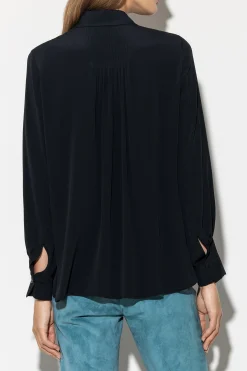 Best LUISA CERANO Hemdbluse Aus Seiden-Mix
