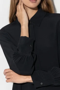 Best LUISA CERANO Hemdbluse Aus Seiden-Mix