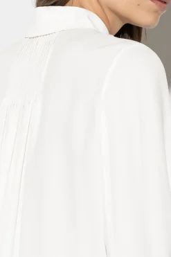 Best LUISA CERANO Hemdbluse Aus Seiden-Mix