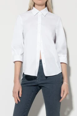 Hot LUISA CERANO Hemdbluse Mit 3/4-Arm white