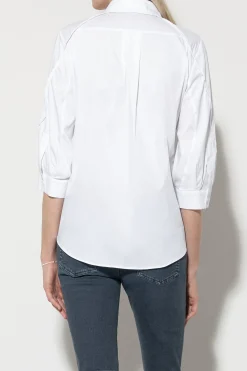 Hot LUISA CERANO Hemdbluse Mit 3/4-Arm white
