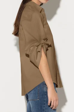 Outlet LUISA CERANO Hemdbluse Mit Bindebändern