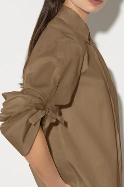 Outlet LUISA CERANO Hemdbluse Mit Bindebändern