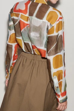 Discount LUISA CERANO Hemdbluse Mit Ethnic-Print multi