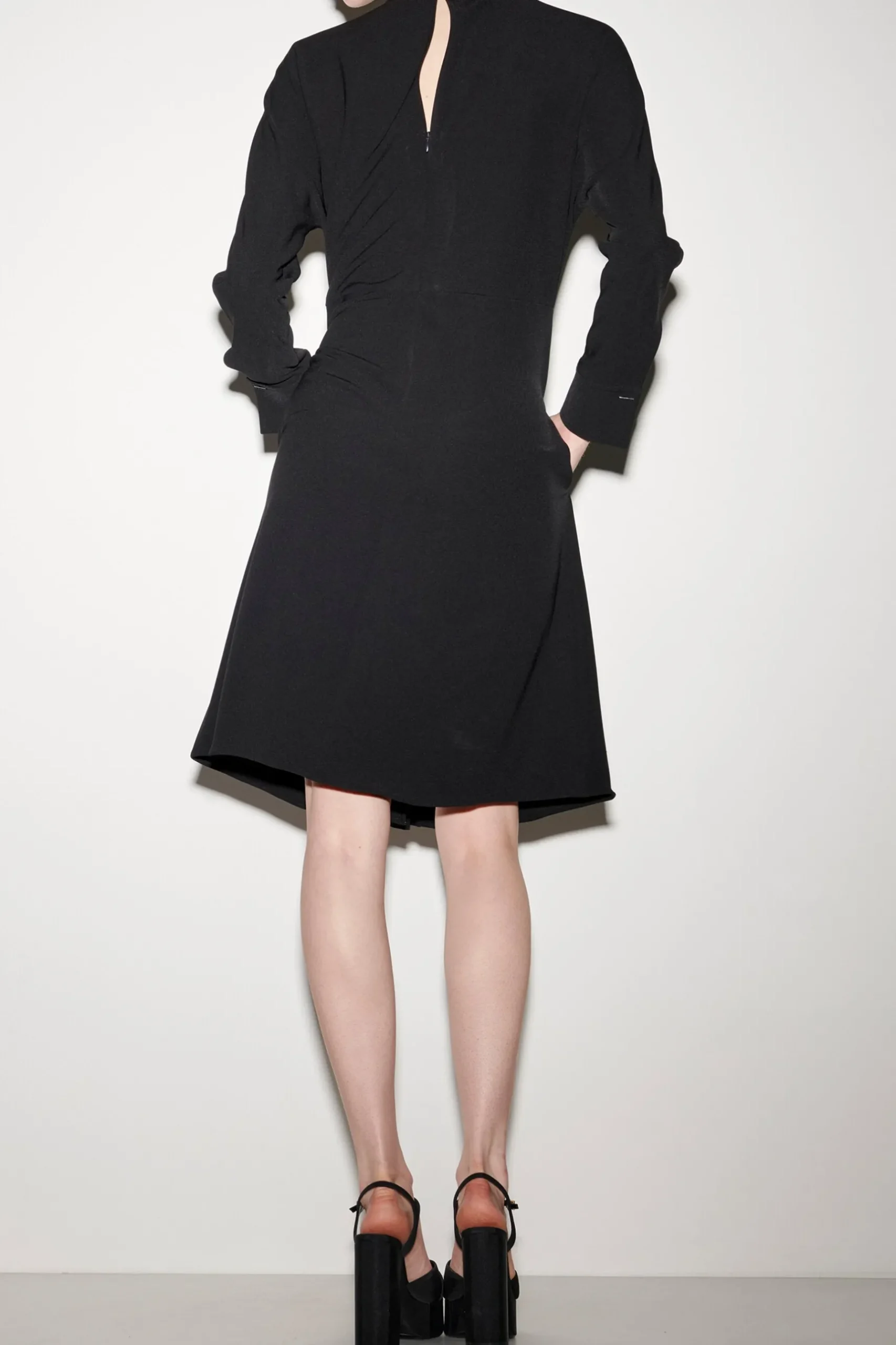 Discount LUISA CERANO Hemdblusenkleid In Midi-Länge