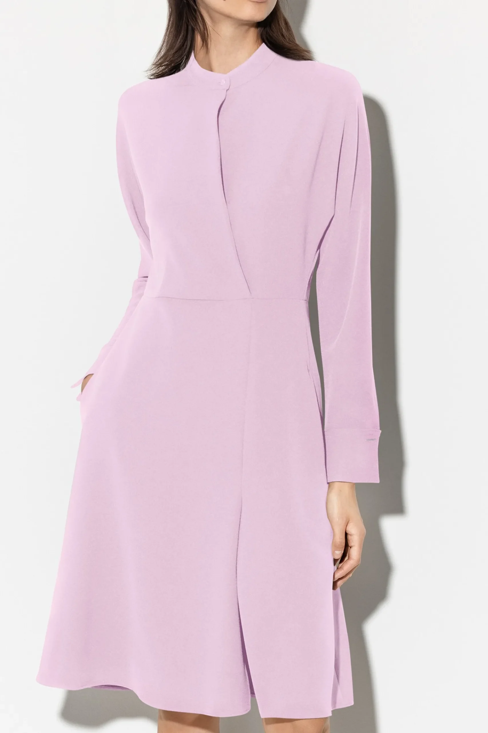 Discount LUISA CERANO Hemdblusenkleid In Midi-Länge
