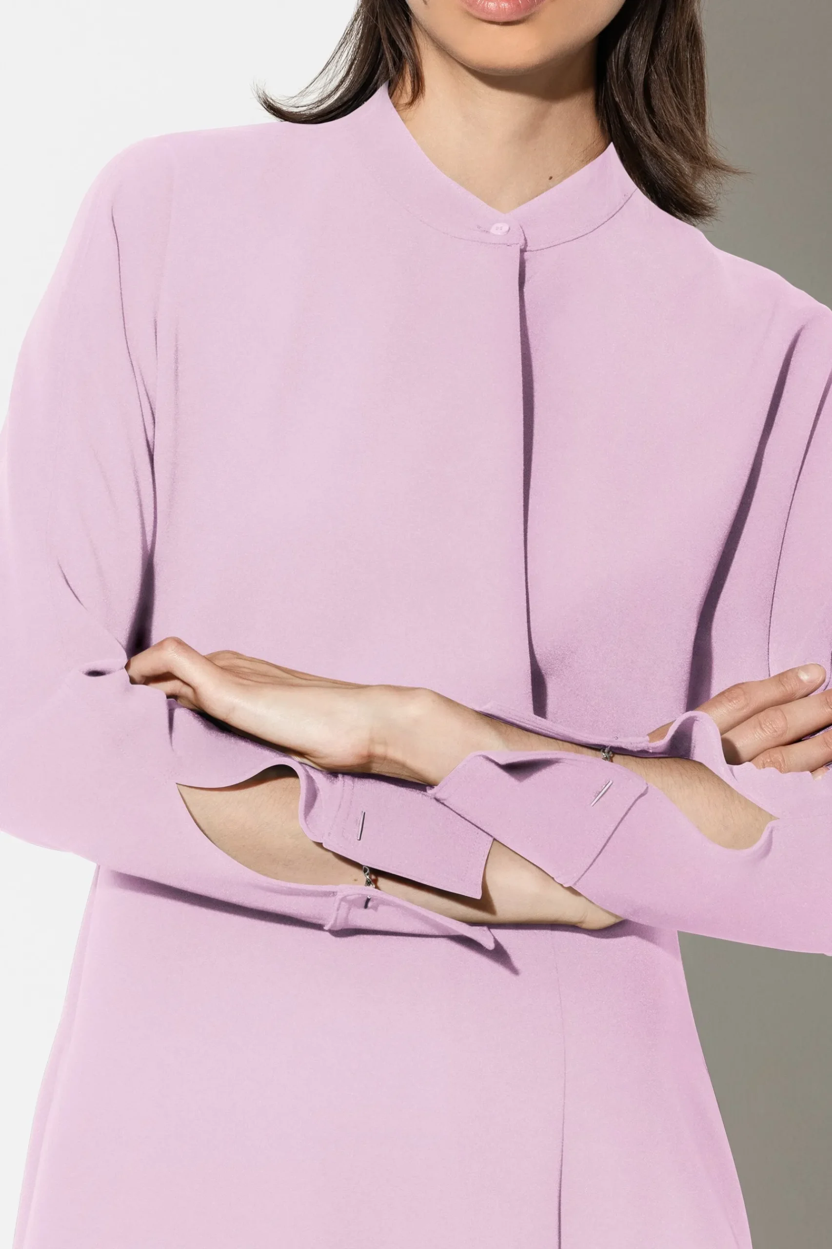 Discount LUISA CERANO Hemdblusenkleid In Midi-Länge